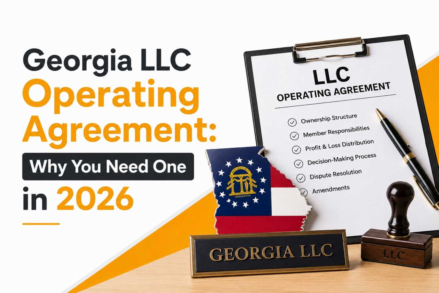 Georgia LLC Operating Agreement Why You Need One in 2026