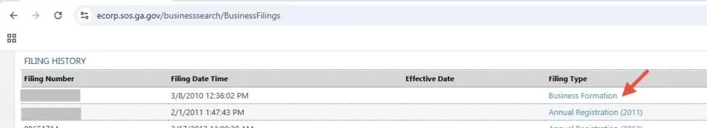 How to Find the Certificate of Formation (Certificate of Organization)