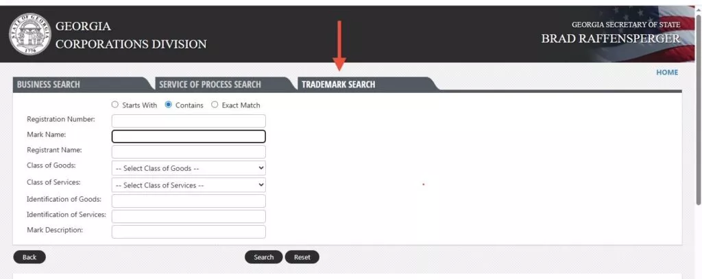 Conduct a Trademark Search